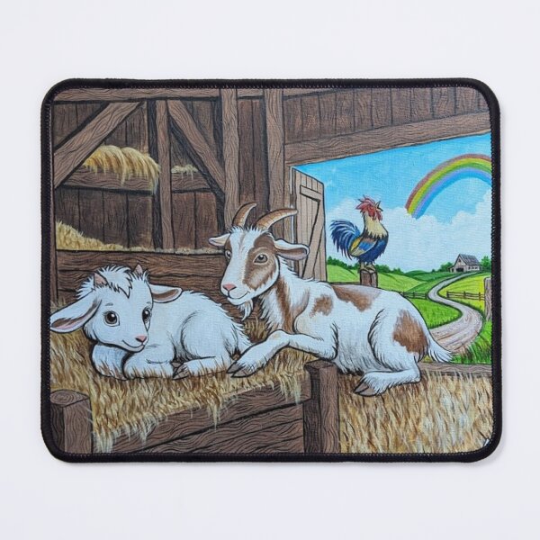 Item preview, A baby goat's big beginning designed and sold by Matt Starr Fine Art .