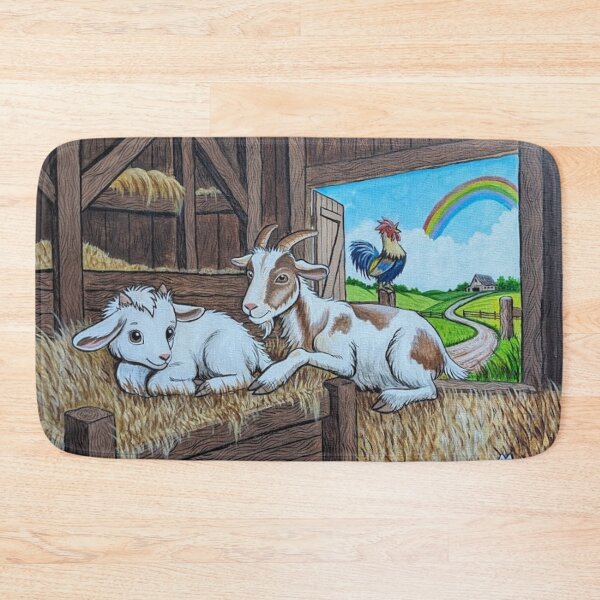 Item preview, A baby goat's big beginning  designed and sold by Matt Starr Fine Art .