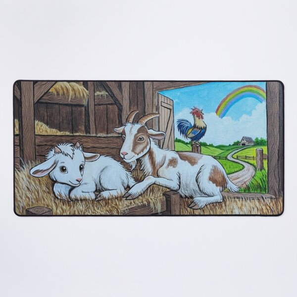 Item preview, A baby goat's big beginning designed and sold by Matt Starr Fine Art .