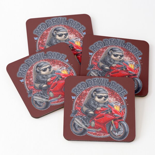 Item preview, Ducati Red Devil Ride - Beer Mug Run designed and sold by Hellulandia - no nää ny vaa o tämmöne.