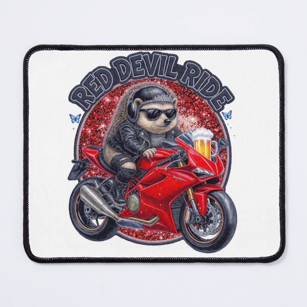 Item preview, Ducati Red Devil Ride - Beer Mug Run designed and sold by Hellulandia - no nää ny vaa o tämmöne.