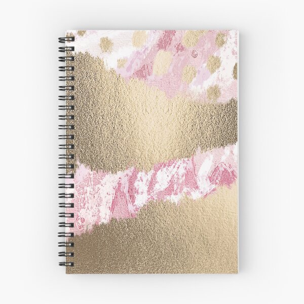 Item preview, Modern Abstract Art Gold Foil Pink Watercolor designed and sold by CreationFirm.