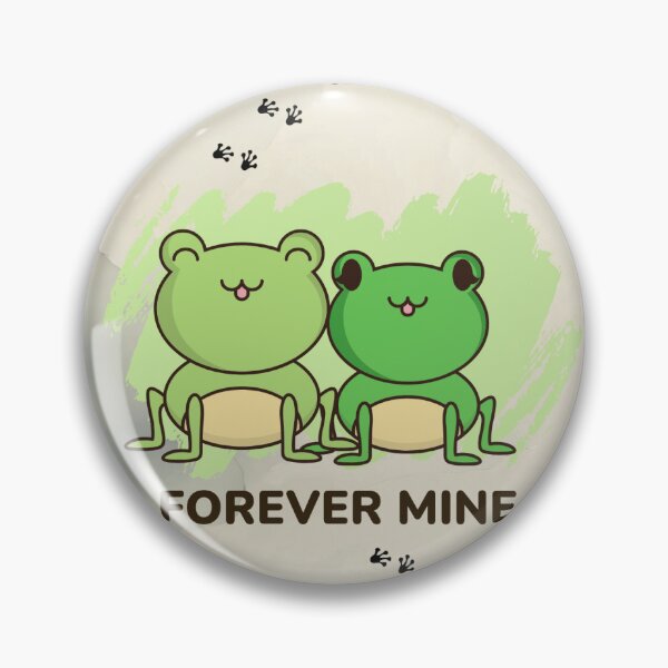 Item preview, Stained watercolour Frog Pic Forever MineTshirt Design designed and sold by SVSocialH.