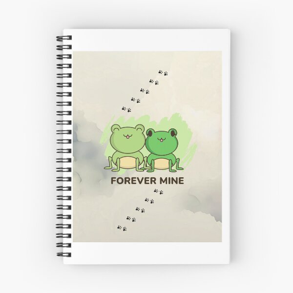 Item preview, Stained watercolour Frog Pic Forever MineTshirt Design designed and sold by SVSocialH.