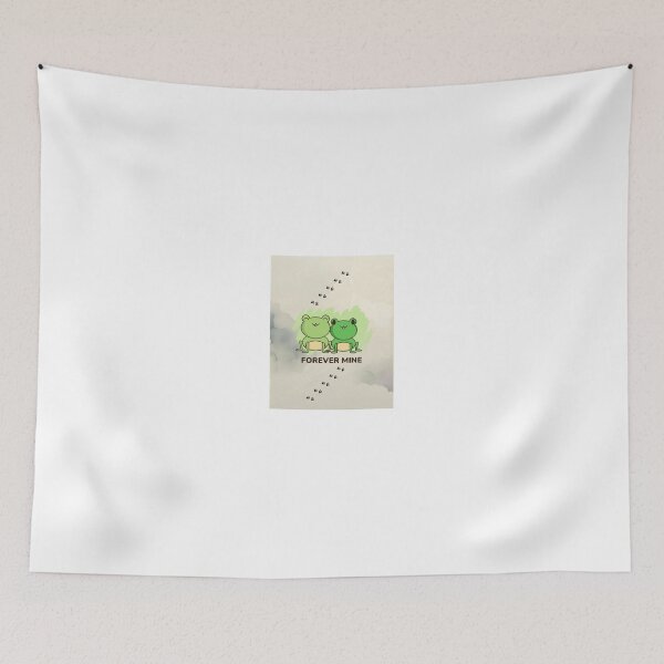 Item preview, Stained watercolour Frog Pic Forever MineTshirt Design designed and sold by SVSocialH.