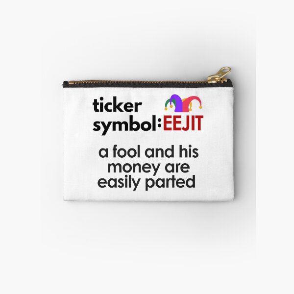 Item preview, Amusing Irish Stock Ticker Symbol: EEJIT designed and sold by MPC-Mince-Pies.