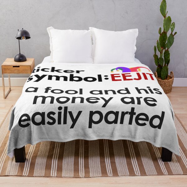 Item preview, Amusing Irish Stock Ticker Symbol: EEJIT designed and sold by MPC-Mince-Pies.
