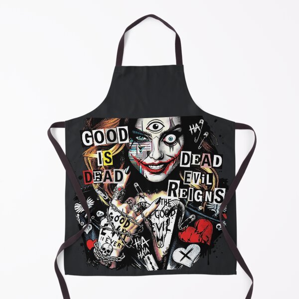 Item preview, Crazy Harlequin Woman Newspaper Collage designed and sold by Voodoo Store Paranormal Collections.
