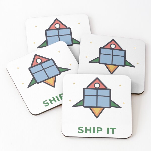 Item preview, Ship It — Funny Developer Deployment Rocket Design, Programmer Gift designed and sold by QuirkyCartel.