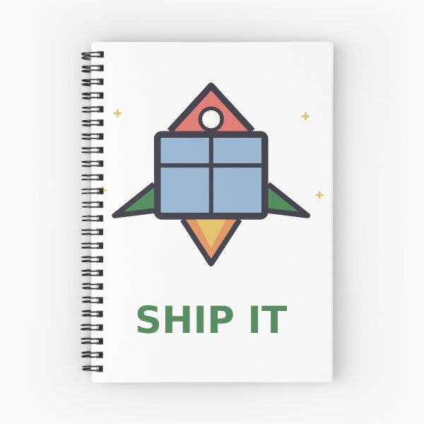 Item preview, Ship It — Funny Developer Deployment Rocket Design, Programmer Gift designed and sold by QuirkyCartel.