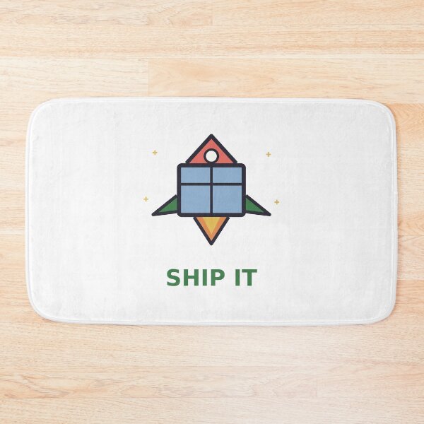Item preview, Ship It — Funny Developer Deployment Rocket Design, Programmer Gift designed and sold by QuirkyCartel.