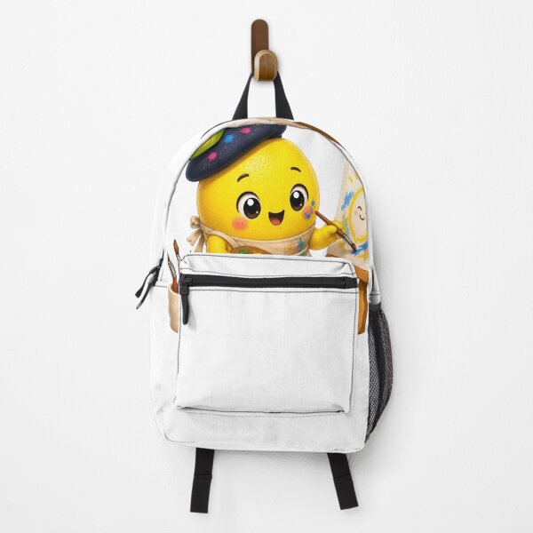 Item preview, Cute Artist Lemon Kawaii Sticker | Creative Fruit Character designed and sold by NakottaFashion.