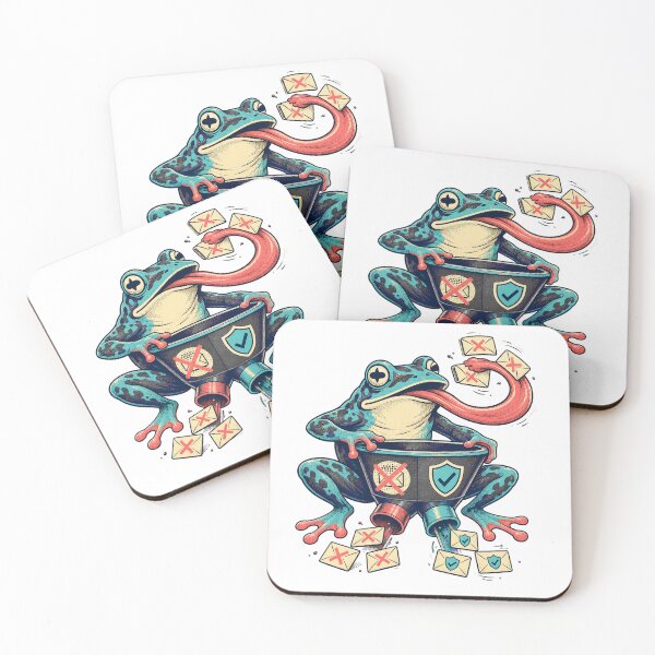 Item preview, Spam-Filter Frog – Unwanted Email Creature designed and sold by yagniikd-.