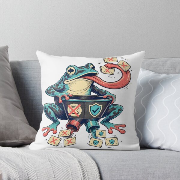 Item preview, Spam-Filter Frog – Unwanted Email Creature designed and sold by yagniikd-.