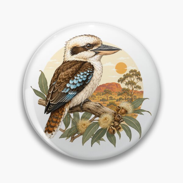 Artikelvorschau, Australischer Vogel Kookaburra entworfen und verkauft von PamLeeDesign.