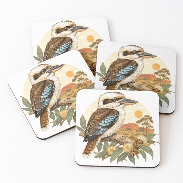 Artikelvorschau, Australischer Vogel Kookaburra entworfen und verkauft von PamLeeDesign.