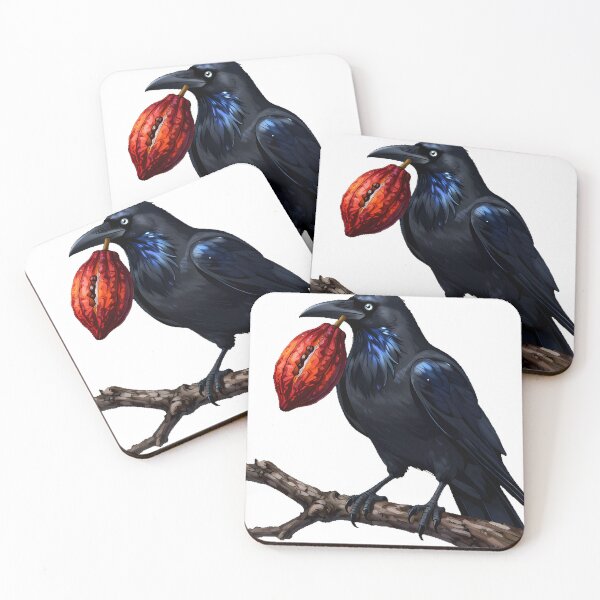 Item preview, Raven Cacao Pod designed and sold by IllumeInk.