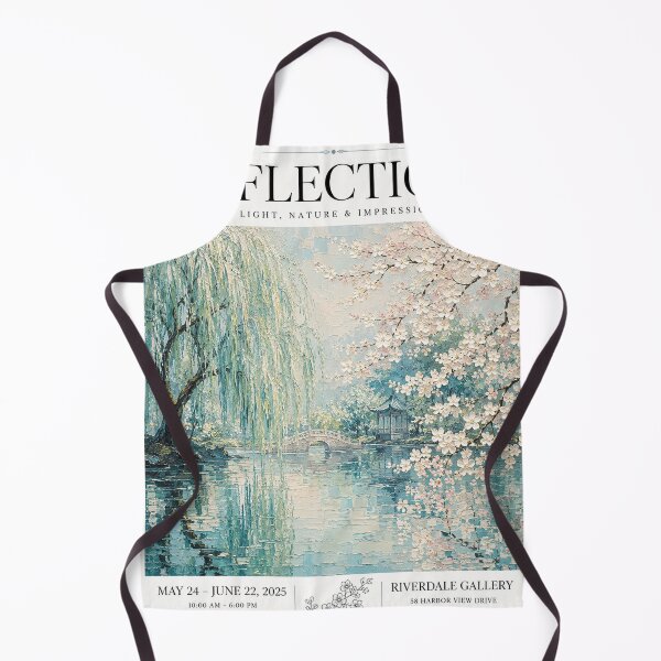Item preview, Reflections of nature impressionist exhibition designed and sold by glenhiggins.