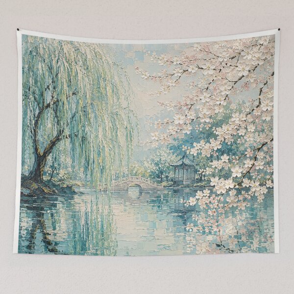 Item preview, Reflections of nature impressionist exhibition designed and sold by glenhiggins.