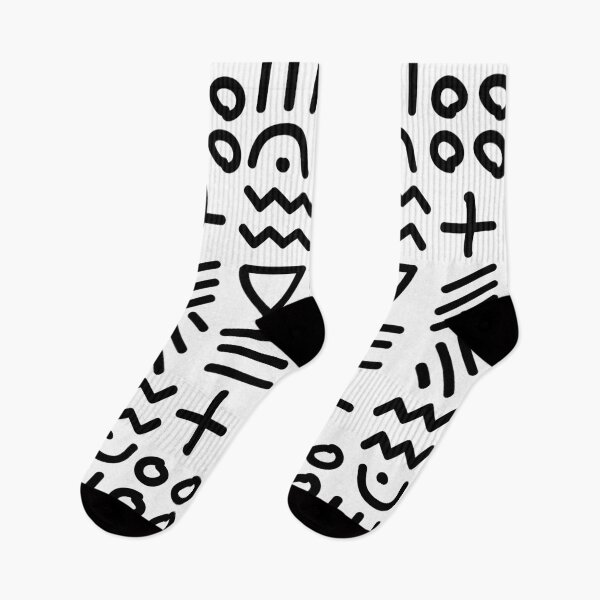 Item preview, African Bogolan Geometric Pattern - Lime Black & white designed and sold by Wolagno.