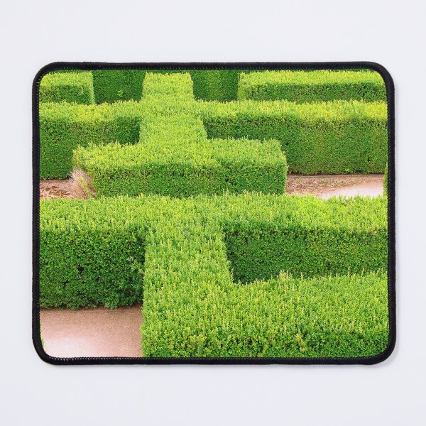 Item preview, Natural vintage labyrinth at French castel garden designed and sold by Photopat.