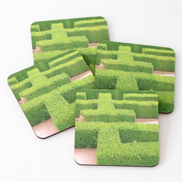 Item preview, Natural vintage labyrinth at  French castel garden designed and sold by Photopat.