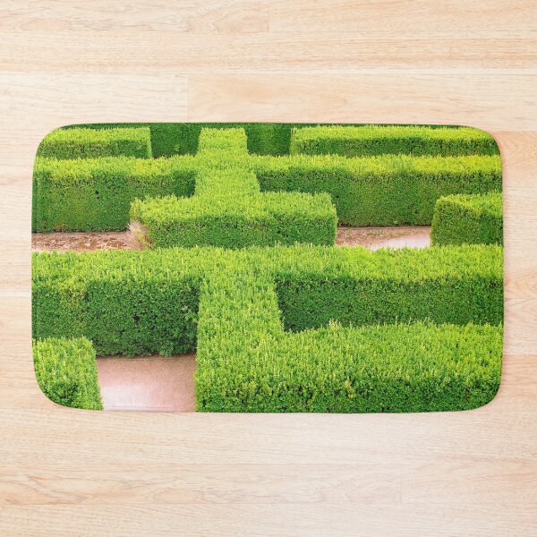 Item preview, Natural vintage labyrinth at  French castel garden designed and sold by Photopat.
