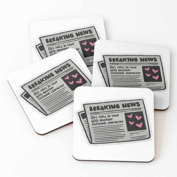 Item preview, Girl Falls in Love with Another Fictional Character | Bookish Kindle Stickers  designed and sold by PatternFly.