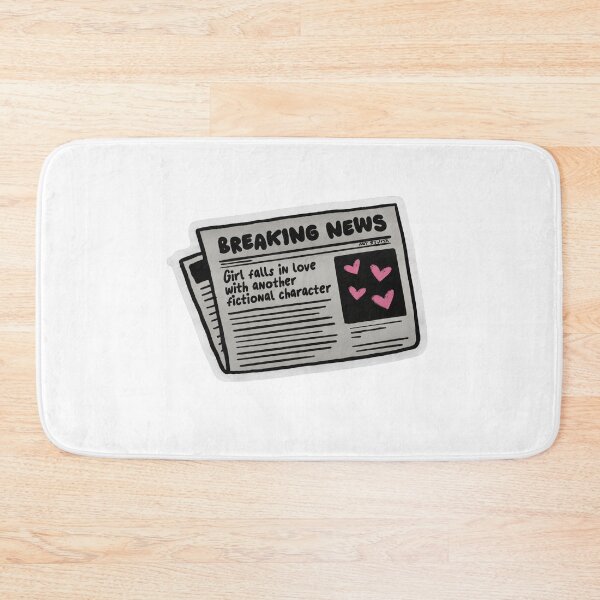 Item preview, Girl Falls in Love with Another Fictional Character | Bookish Kindle Stickers  designed and sold by PatternFly.