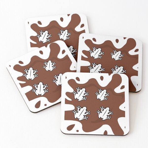 Item preview, Brown mud spalsh with Frog Illustrated tshirt design designed and sold by SVSocialH.