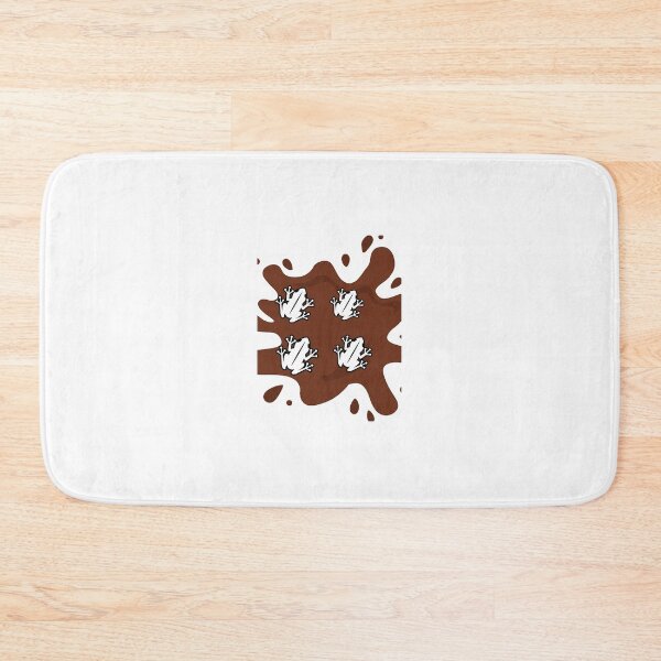 Item preview, Brown mud spalsh with Frog Illustrated tshirt design designed and sold by SVSocialH.