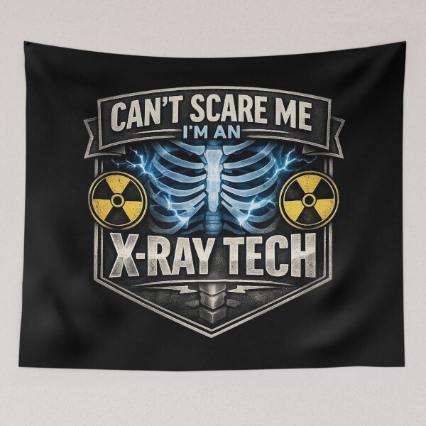 Item preview, Cant Scare Me Im An X-Ray Tech Funny Radiology designed and sold by Timeless Junction.