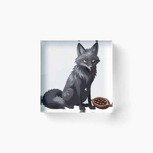 Item preview, Silver Fox Dark Cocoa designed and sold by IllumeInk.