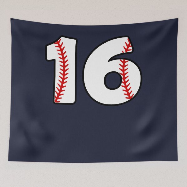 Item preview, Number 16 Baseball #16 designed and sold by melsens.