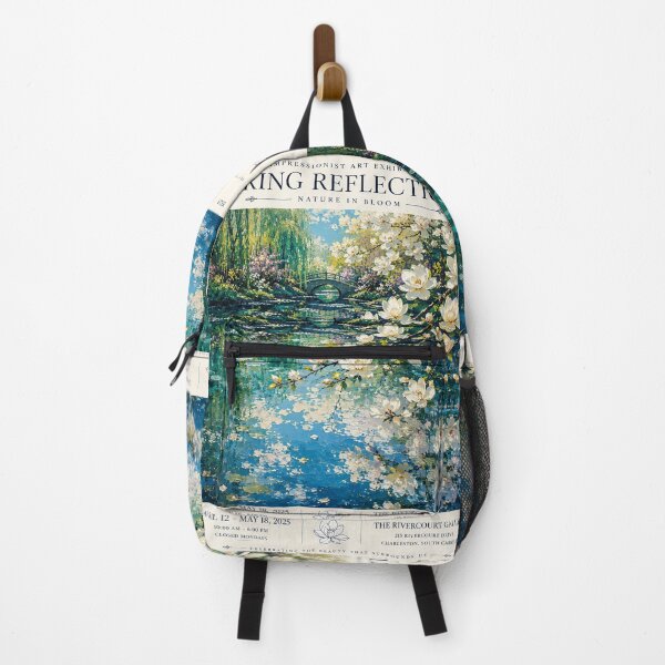 Item preview, Spring reflections in a serene garden designed and sold by glenhiggins.