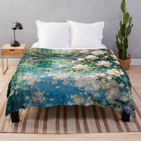 Item preview, Spring reflections in a serene garden designed and sold by glenhiggins.
