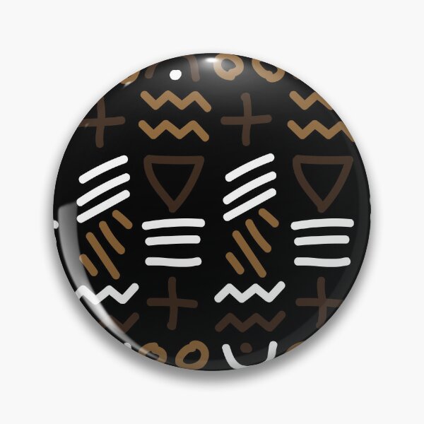 Item preview, African Bogolan Geometric Pattern designed and sold by Wolagno.