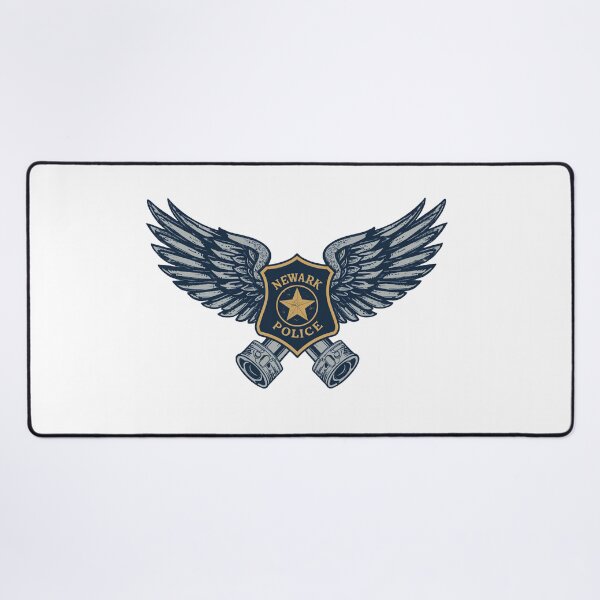 Item preview, Newark Police Eagle Badge T-Shirt, Police Officer Gift, Law Enforcement Support Graphic Tee designed and sold by pawsome purrfect.
