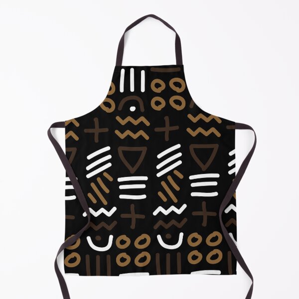 Aperçu de l'œuvre African Bogolan Geometric Pattern créée et vendue par Wolagno.