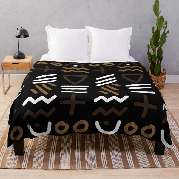 Item preview, African Bogolan Geometric Pattern designed and sold by Wolagno.