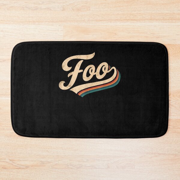 Item preview, Retro Foo Inspired Rock Fan Vintage Design designed and sold by Glow-Paw-Studio.