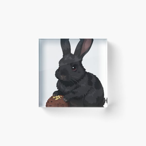 Item preview, Black Rabbit Dark Truffle designed and sold by IllumeInk.