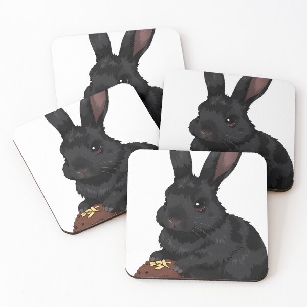 Item preview, Black Rabbit Dark Truffle designed and sold by IllumeInk.