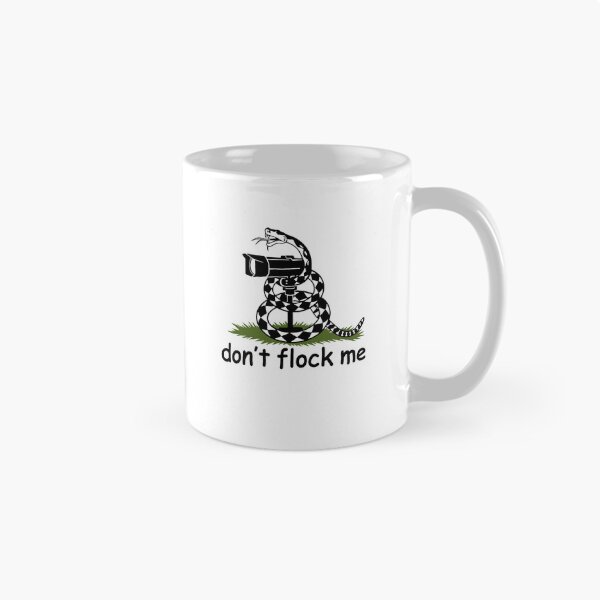 Item preview, Don't Flock Me Gadsden Snake Liberty Political Statement designed and sold by Mind-Drift.