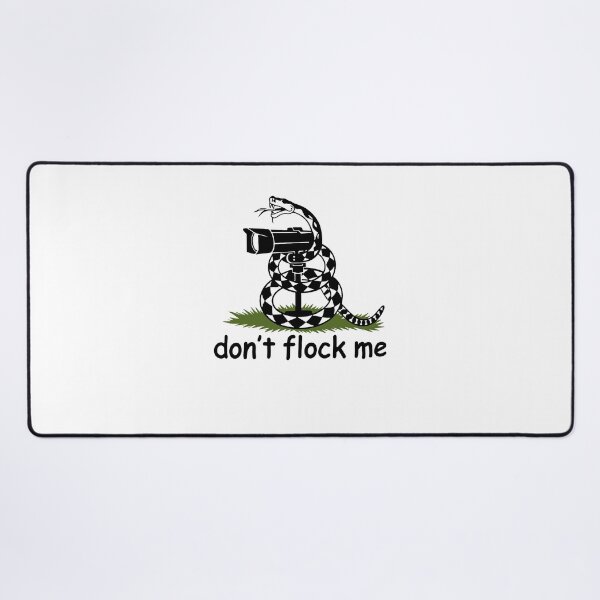 Item preview, Don't Flock Me Gadsden Snake Liberty Political Statement designed and sold by Mind-Drift.