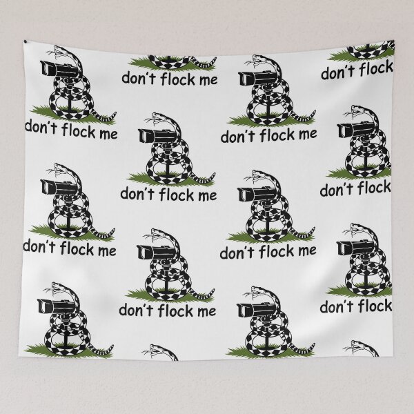 Item preview, Don't Flock Me Gadsden Snake Liberty Political Statement designed and sold by Mind-Drift.