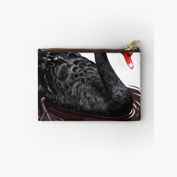 Item preview, Black Swan Dark Cocoa Lake designed and sold by IllumeInk.