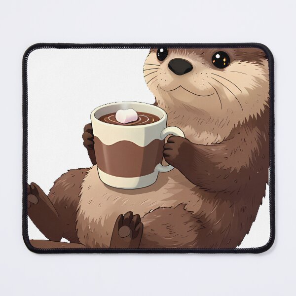 Item preview, Otter Hot Chocolate Mug designed and sold by pumsquare.