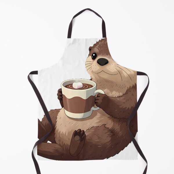 Item preview, Otter Hot Chocolate Mug designed and sold by pumsquare.