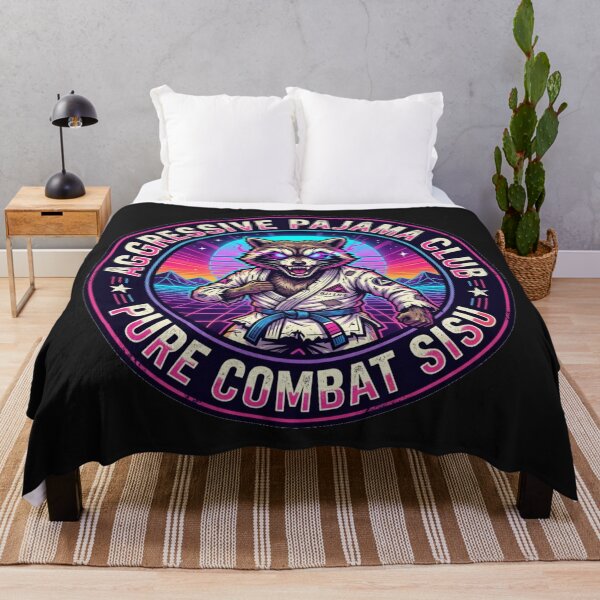Item preview, Jimothy Raccoon - BJJ Aggressive Pajama Club designed and sold by SisuPrintsCo.